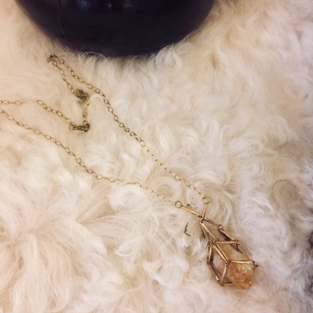 Stone necklace
